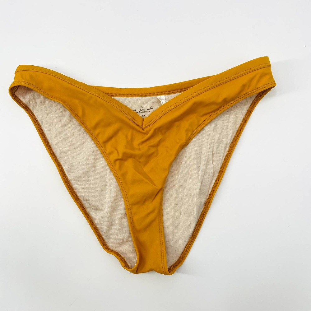 Urban Outfitters out from under M yellow v front bikini bottoms PRICE FIRM - Picture 3 of 5